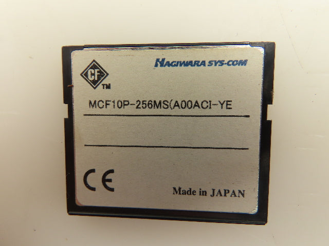 Hagiwara MCF10P-256MS Memory Card PLC Servo Data DS3.21.00A