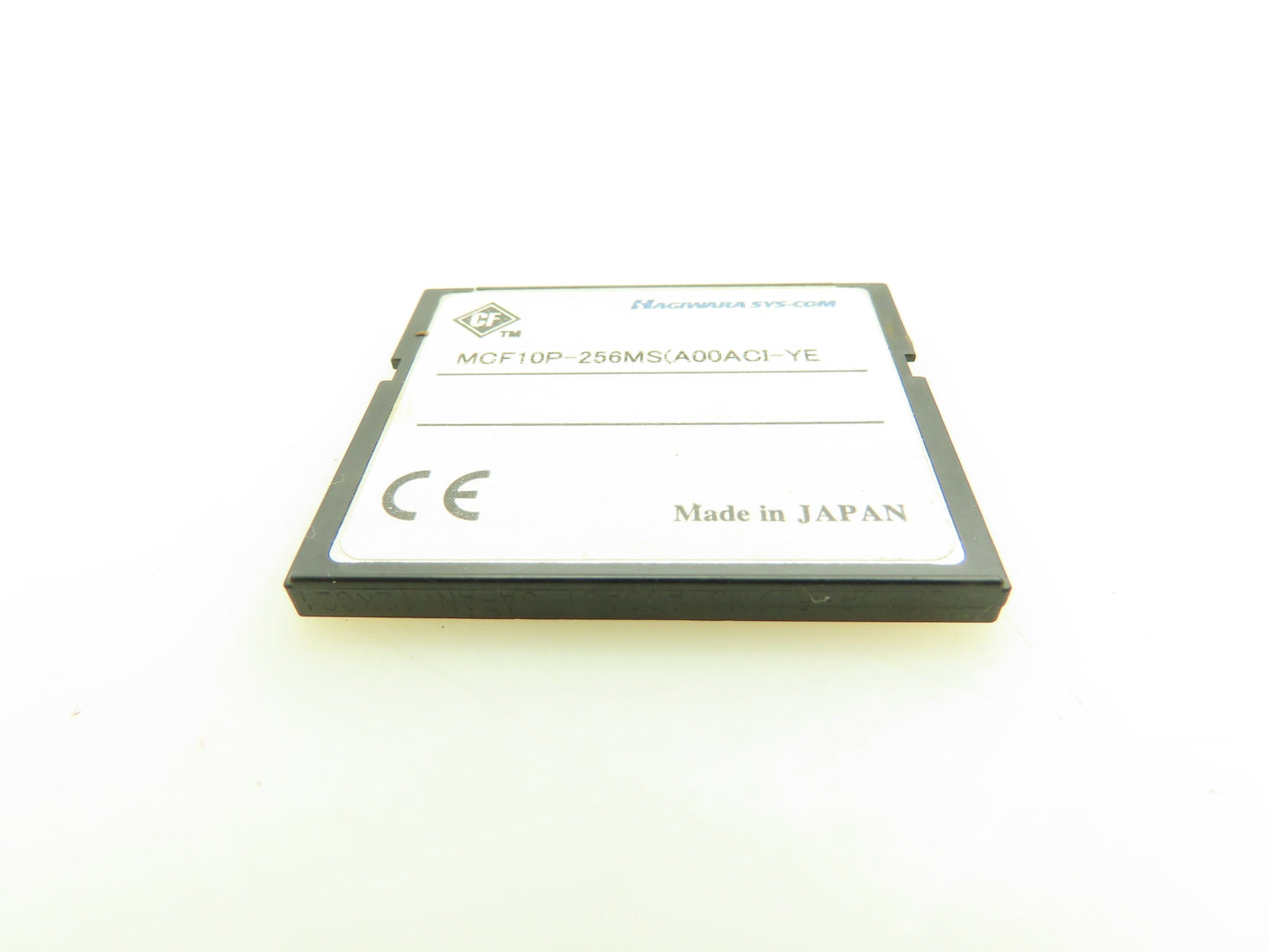 Hagiwara MCF10P-256MS Memory Card PLC Servo Data DS3.21.00A