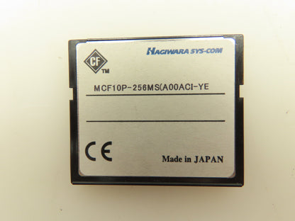 Hagiwara MCF10P-256MS Memory Card PLC Servo Data DS3.42.00A
