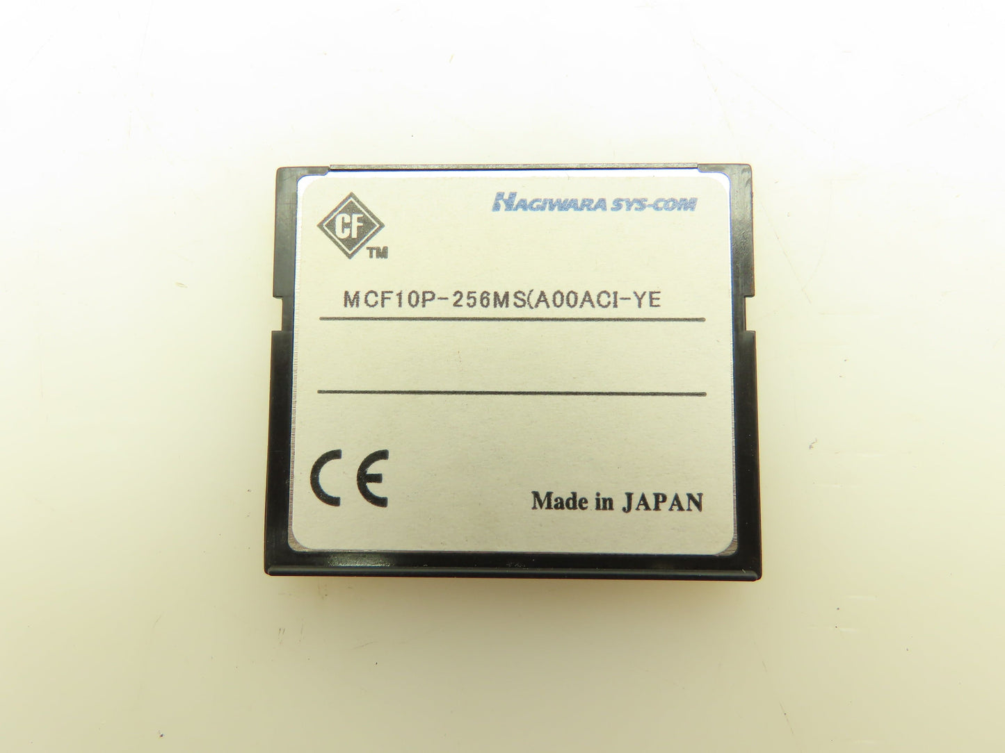Hagiwara MCF10P-256MS Memory Card PLC Servo Data DS3.42.00A