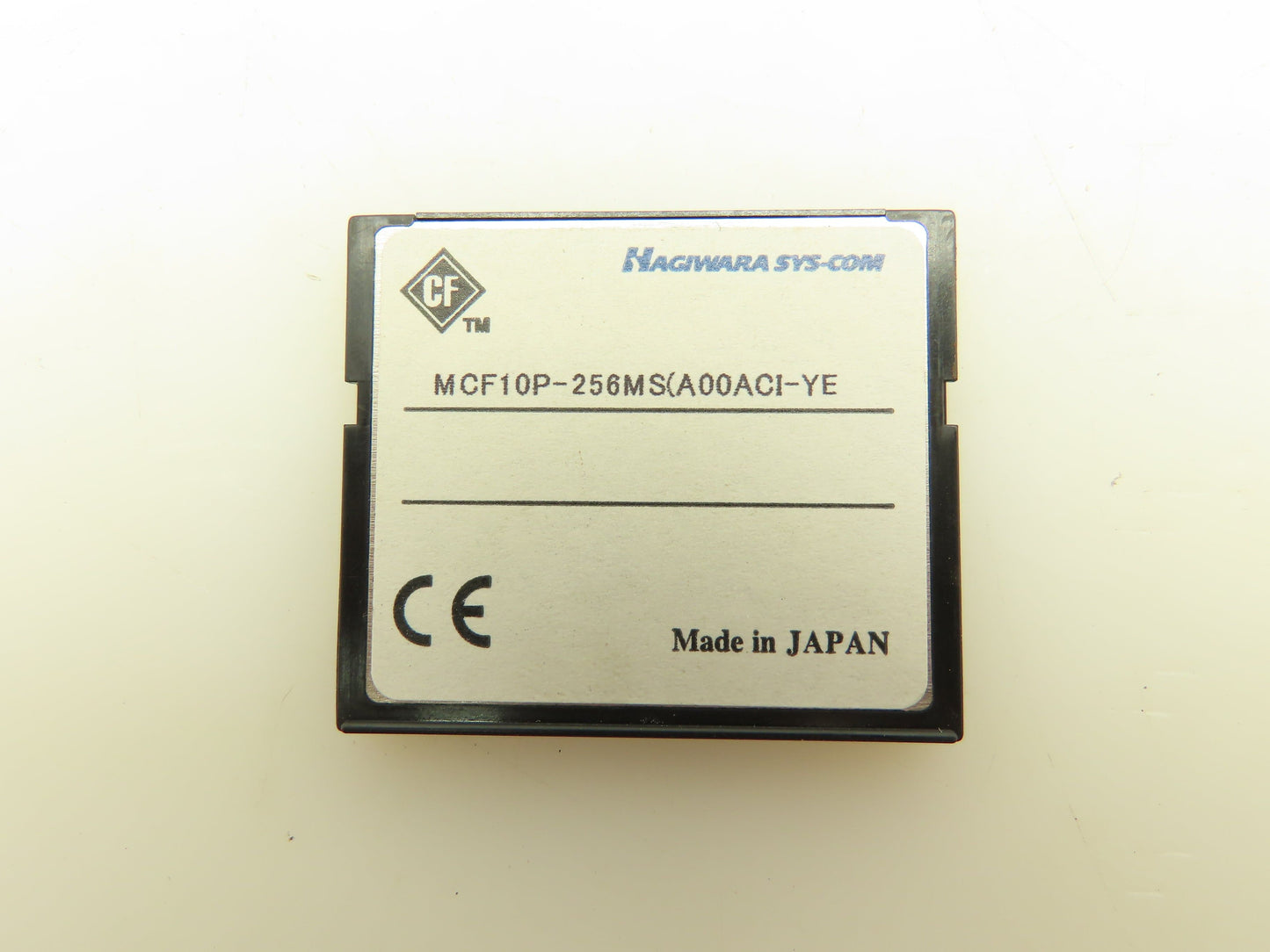 Hagiwara MCF10P-256MS Memory Card PLC Servo Data DS3.42.00A
