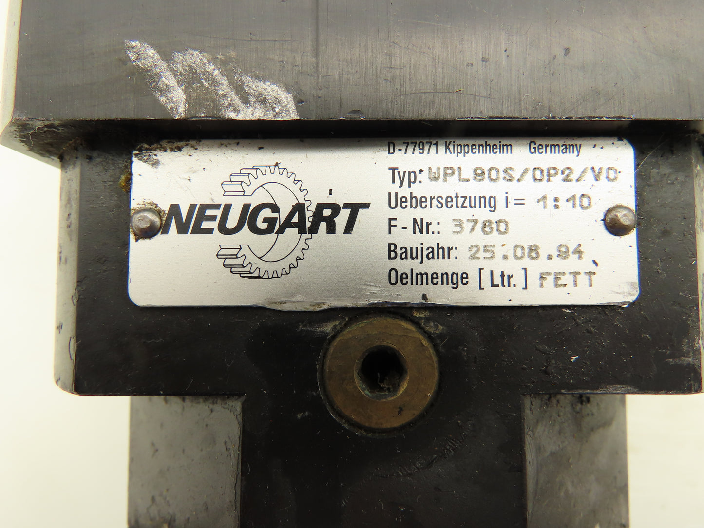 Indramat MAC063A-0-RS-2-C/095-B-0/S001 Servo Motor Gearmotor 10:1 Gearhead