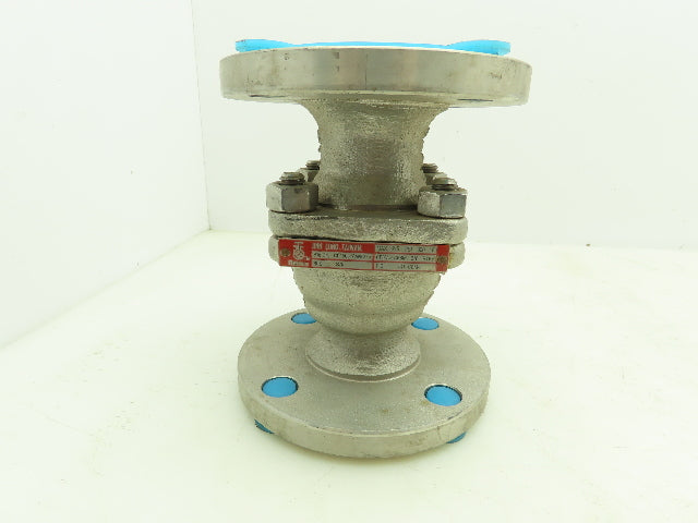 Newco 51F-C8M4  2" Flanged 2-Way Ball Valve CF8M/316 Stainless Class 150