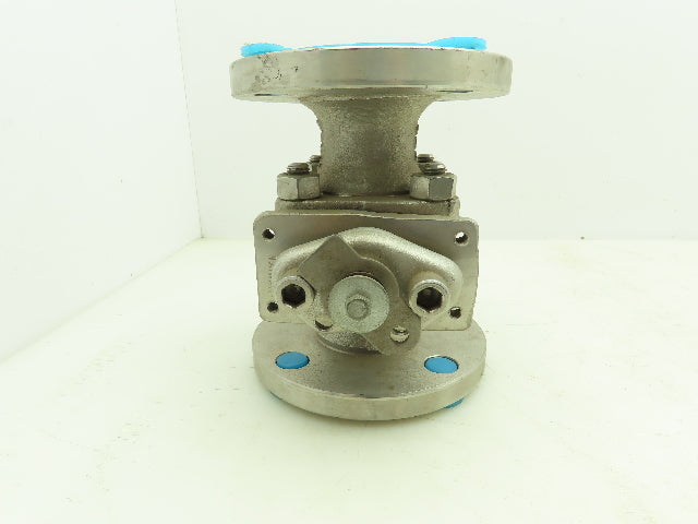 Newco 51F-C8M4  2" Flanged 2-Way Ball Valve CF8M/316 Stainless Class 150