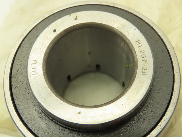 HLU HL207-20 Insert Bearing 1-1/4" Locking Collar Pillow Block Lot of 6
