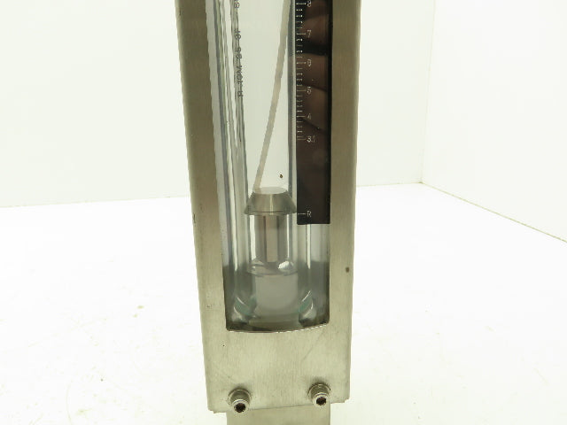 Brooks Instrument 1307FL21CQ1RA Vertical Flow Meter Stainless 26 CFM 100 PSI