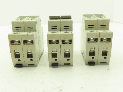 Eaton WMZS2C03 Circuit Breaker C3 3A 10kA 277/480VAC 2Ph Lot Of 3