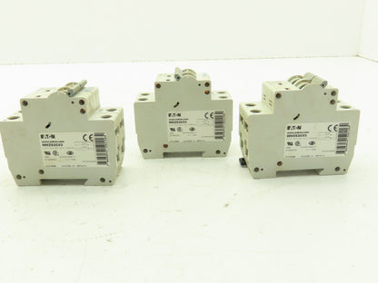 Eaton WMZS2C03 Circuit Breaker C3 3A 10kA 277/480VAC 2Ph Lot Of 3