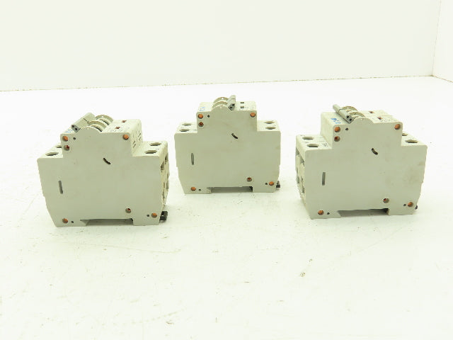 Eaton WMZS2C03 Circuit Breaker C3 3A 10kA 277/480VAC 2Ph Lot Of 3