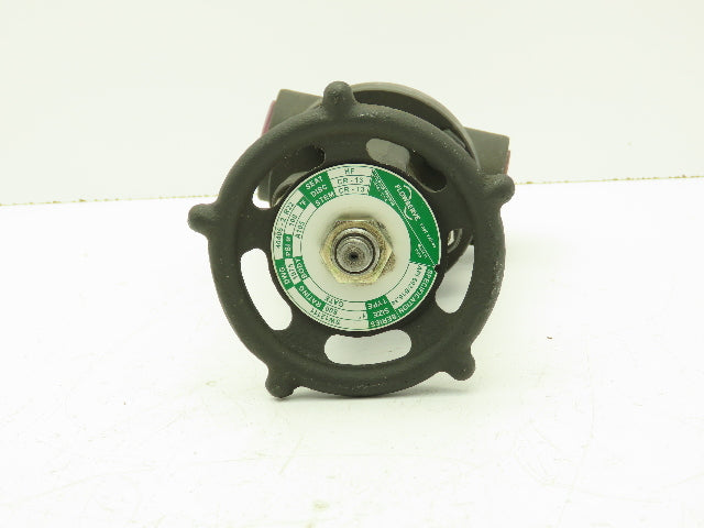 Vogt Flowserve 40405-2 R22 Manual Gate Valve 1" Socket Weld Class 800 SW12111