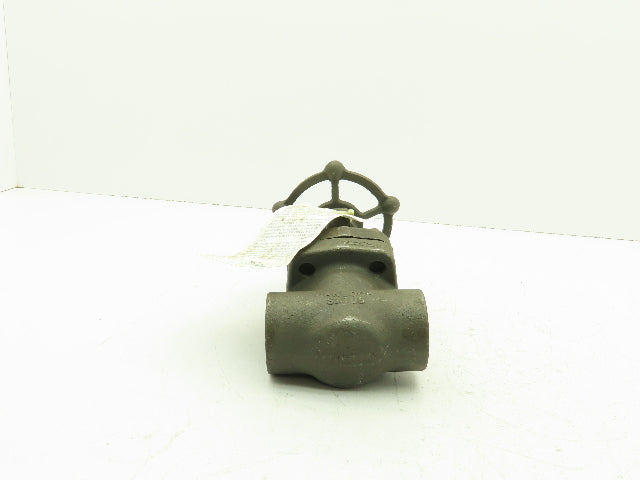 Hancock 1-1/4-950S-4 Manual Wedge Gate Valve 1-1/4" NPT Threaded Class 800