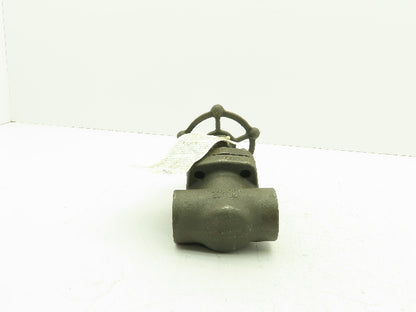 Hancock 1-1/4-950S-4 Manual Wedge Gate Valve 1-1/4" NPT Threaded Class 800