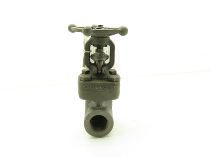 Hancock 1-1/4-950S-4 Manual Wedge Gate Valve 1-1/4" NPT Threaded Class 800