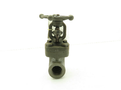 Hancock 1-1/4-950S-4 Manual Wedge Gate Valve 1-1/4" NPT Threaded Class 800