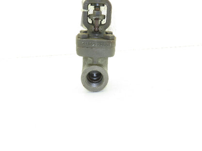 Hancock 1-1/4-950S-4 Manual Wedge Gate Valve 1-1/4" NPT Threaded Class 800