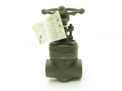 Hancock 1-1/4-950S-4 Manual Wedge Gate Valve 1-1/4" NPT Threaded Class 800