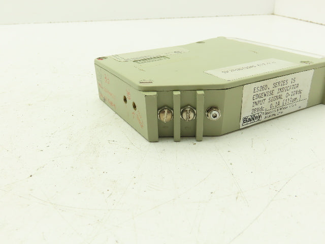 Bailey Controls ES260 Edgewise Indicator Flow Meter Series 15