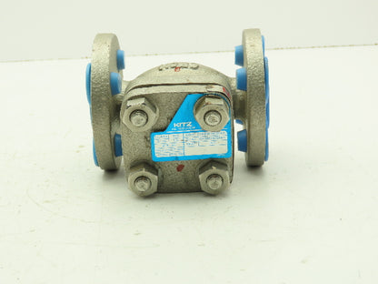 Kitz 150UOCM Swing Check Valve 1/2" Flanged CF8M/SCS14 Stainless Class 150