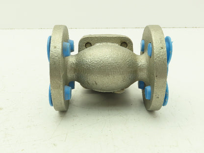 Kitz 150UOCM Swing Check Valve 1/2" Flanged CF8M/SCS14 Stainless Class 150