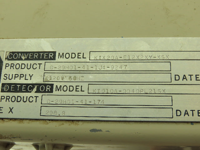 Honeywell KIX20A-E12X2XY-XSX Yamatake Flow Meter Converter KID10A-0040PL21SX