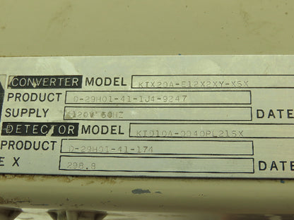 Honeywell KIX20A-E12X2XY-XSX Yamatake Flow Meter Converter KID10A-0040PL21SX