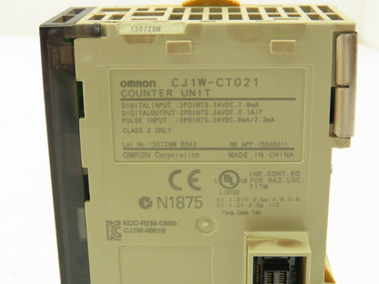 Omron CJ1W-CT021 High Speed Counter Unit Digital PLC