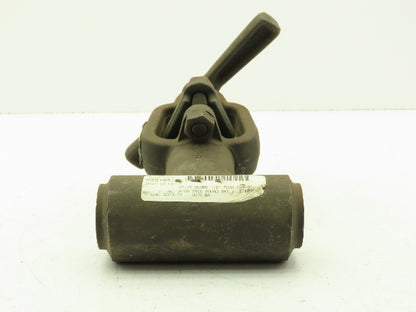 Hancock 7230W-1-0219 Manual Globe Valve 1/2" Socket Weld Loose Backseat 2500 PSI