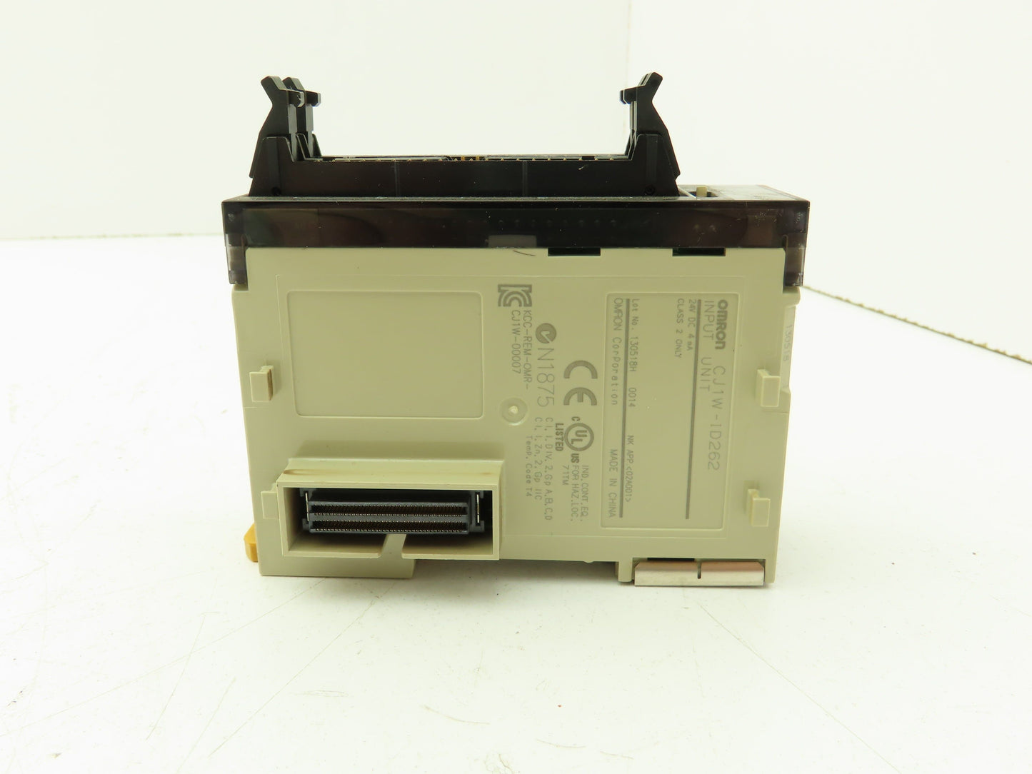 Omron CJ1W-ID262 Input Module 64 Inputs 16 Points 1 Common 24VDC 4.1mA