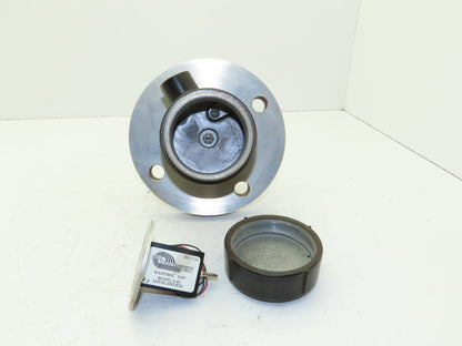 ASI Model A68 Kasitrol LDT Level Switch 3" ASME Flange Stainless Steel