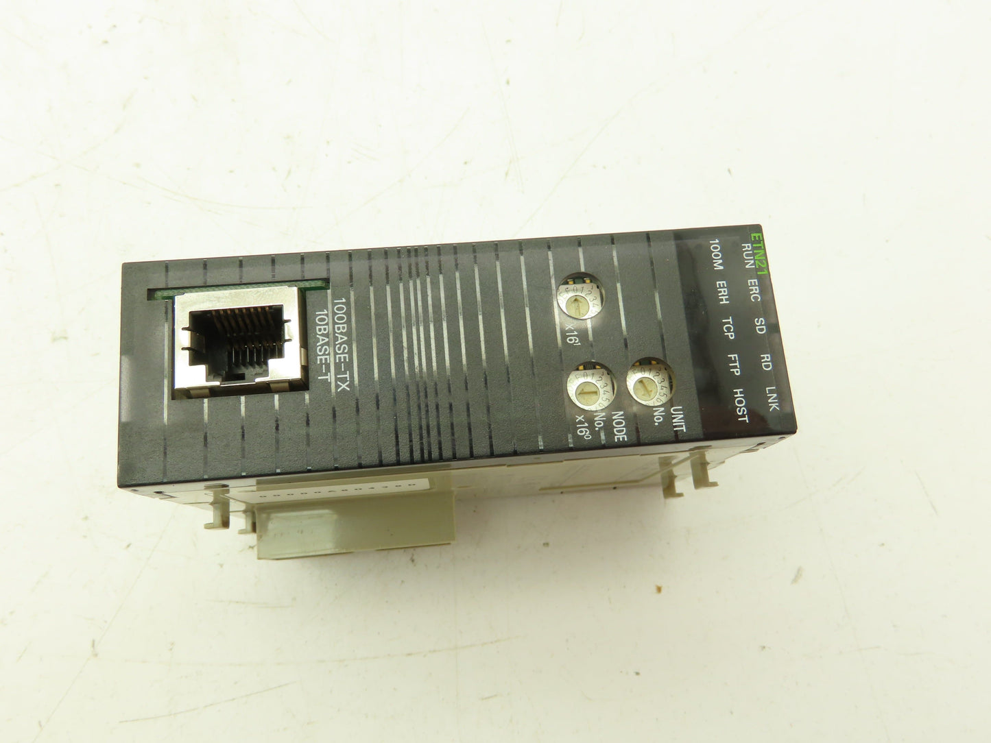 Omron CJ1W-ETN21 Ethernet Unit PLC Control Module 100 Base-TX and 10 Base-T