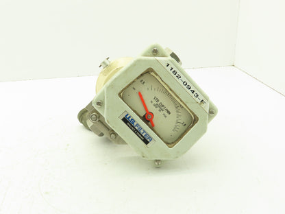 US Filter 5500G Flow Switch 120V 10A Nitrogen Gauge Cu Ft/Min