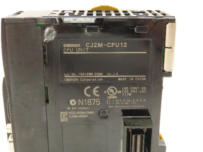Omron CJ2M-CPU12 CPU Unit Processor Module RS232 10K Steps