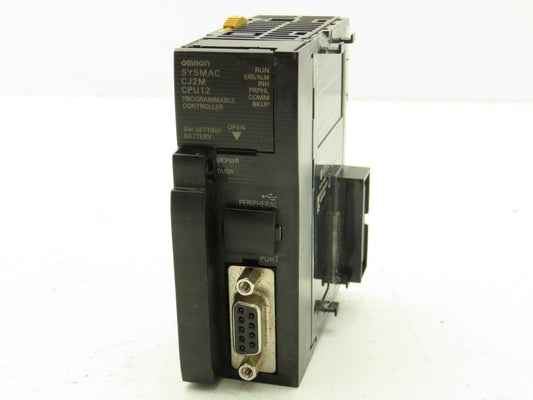 Omron CJ2M-CPU12 CPU Unit Processor Module RS232 10K Steps