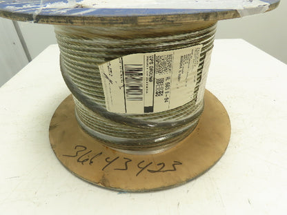 5/16"x 248' Steel Wire Rope Crane Hoist Winch Lifting Cable 6x37 WC