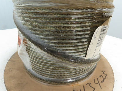 5/16"x 248' Steel Wire Rope Crane Hoist Winch Lifting Cable 6x37 WC