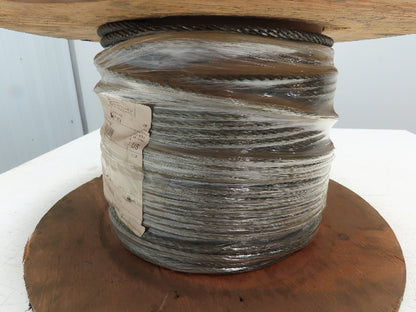 5/16"x 268' Steel Wire Rope Crane Hoist Winch Lifting Cable 6x37 WC