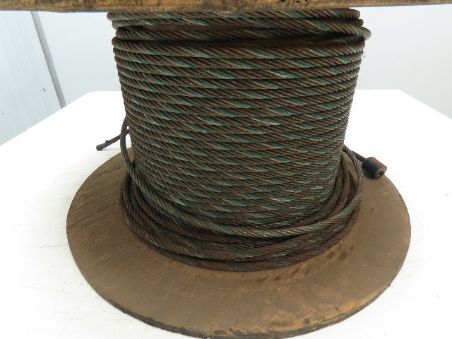 5/16"x 260' Steel Wire Rope Crane Hoist Winch Lifting Cable 6x37 WC