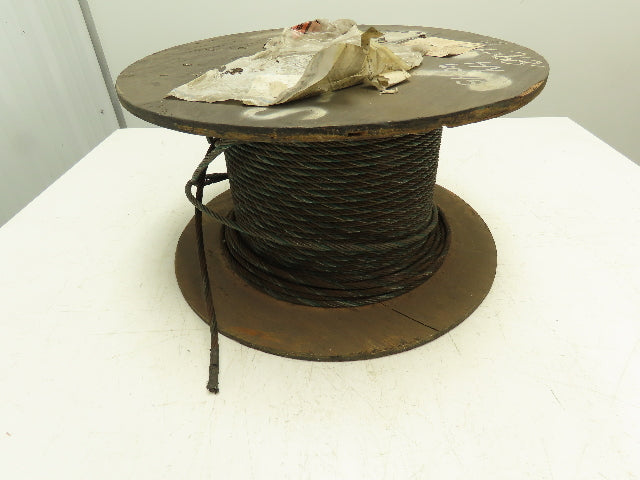 5/16"x 260' Steel Wire Rope Crane Hoist Winch Lifting Cable 6x37 WC