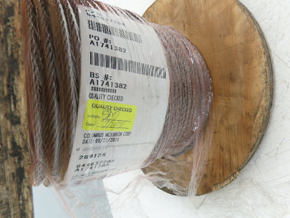 5/16"x 200' Steel Wire Rope Crane Hoist Winch Lifting Cable