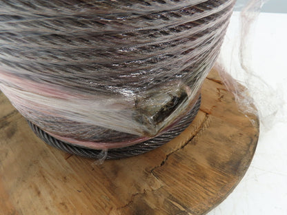 5/16"x 200' Steel Wire Rope Crane Hoist Winch Lifting Cable