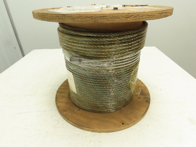 5/16"x 120' Steel Wire Rope Crane Hoist Winch Lifting Cable