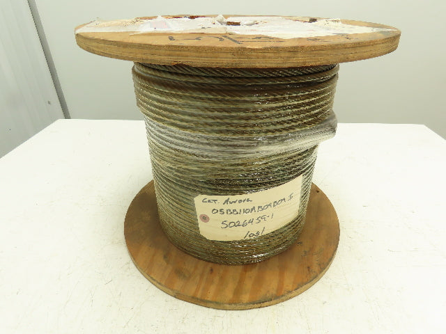 5/16"x 120' Steel Wire Rope Crane Hoist Winch Lifting Cable