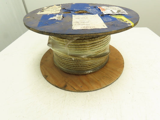 7/16"x 175' Steel Wire Rope Crane Hoist Winch Lifting Cable 6x37 WC