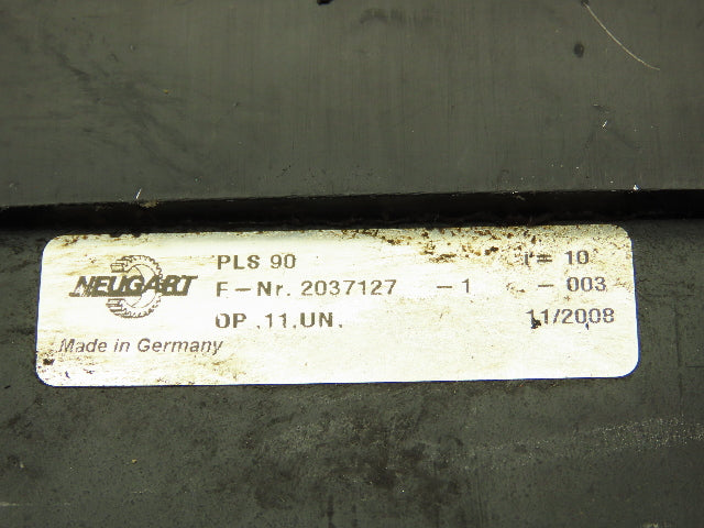 Neugart PLS 90 Planetary Gear Reducer 10:1 Ratio Servo Inline Gearbox