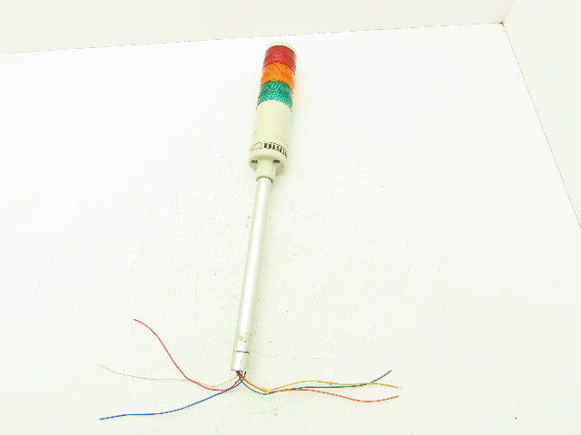 PatLite LME-02 Signal Lamp Light Stack Tower Red Orange Green 24V AC/DC