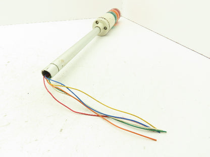 PatLite LME-02 Signal Lamp Light Stack Tower Red Orange Green 24V AC/DC