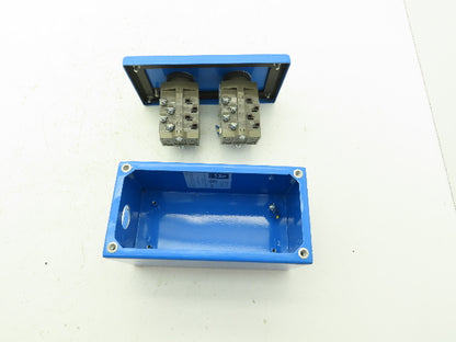 Austin Enclosures /Idec K-3989 Switch Control Station 8"H 4"W 4"D