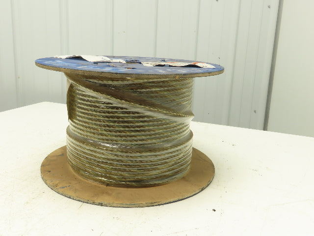 3/8"x 240' Steel Wire Rope Crane Hoist Winch Lifting Cable 6x37 WC