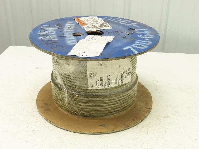 3/8"x 240' Steel Wire Rope Crane Hoist Winch Lifting Cable 6x37 WC