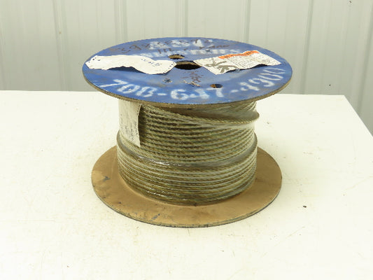 3/8"x 240' Steel Wire Rope Crane Hoist Winch Lifting Cable 6x37 WC